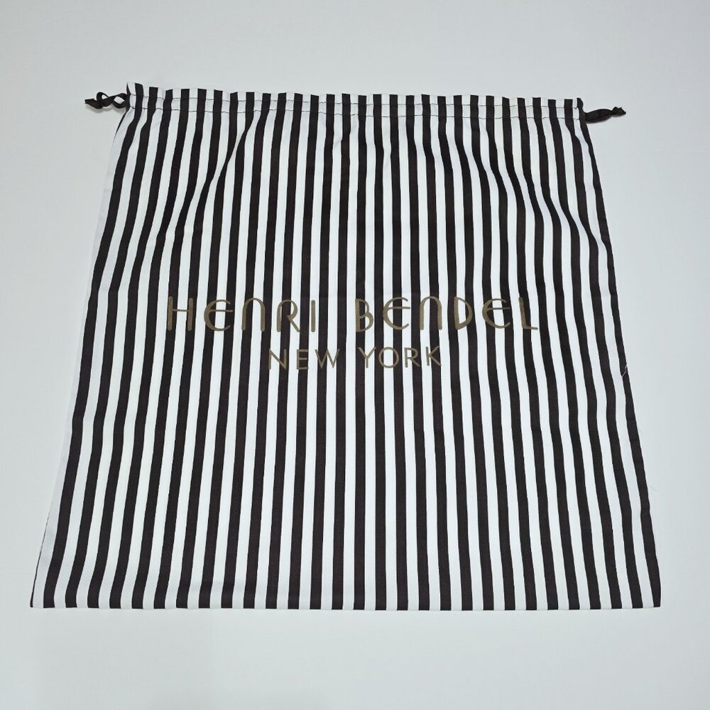 HENRI BENDEL‎ 22"x23" NEW YORK Large Drawstring Logo Dust Bag